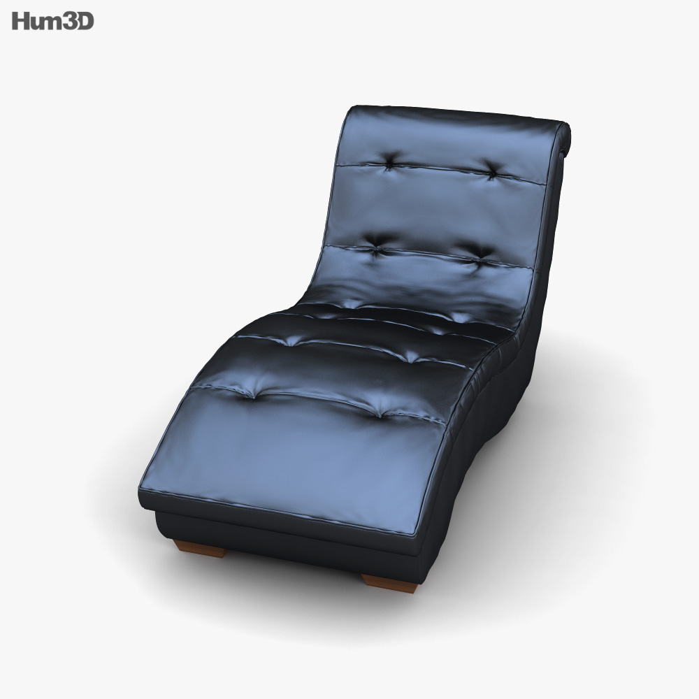 Metro chaise lounge - Diamond Sofa 3D model